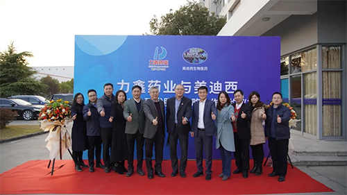 力鑫药业与龙8-long8创新药IND研发服务战略合作签约仪式